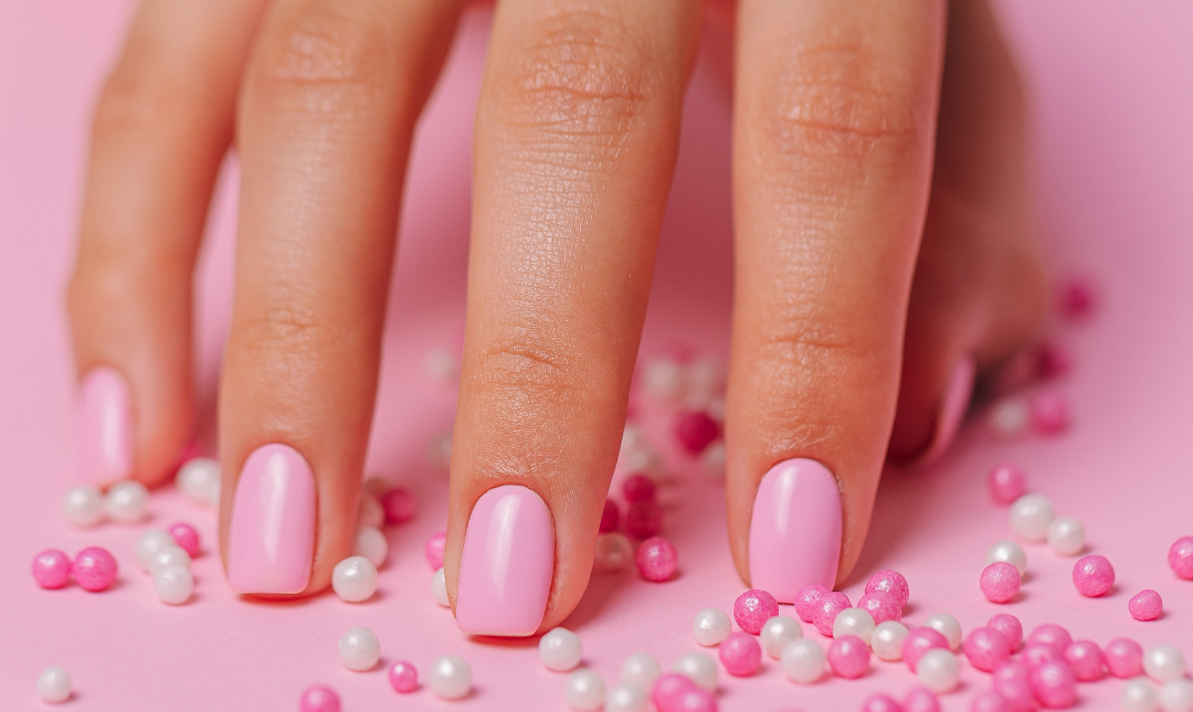 Manicure Nail Salon Gel Nail Lacquer Color Matte Pink